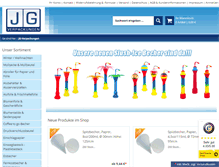 Tablet Screenshot of jg-verpackungen.de